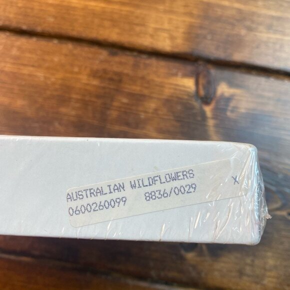 English Life Coaster Set Australian Wildflowers Cork Botanical - Picture 3 of 5